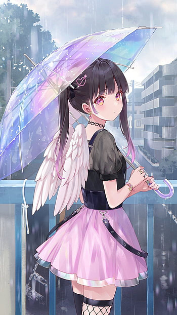 ] Cute Anime Girl, anime attitude girl HD phone wallpaper