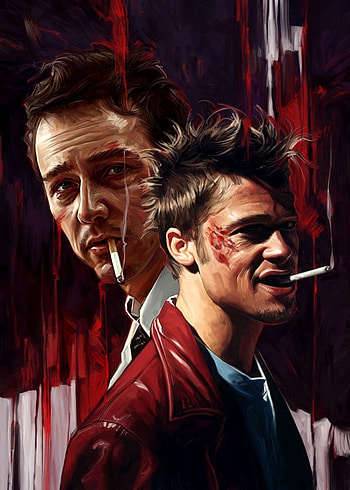 Fight Club, fight club brad pitt HD phone wallpaper