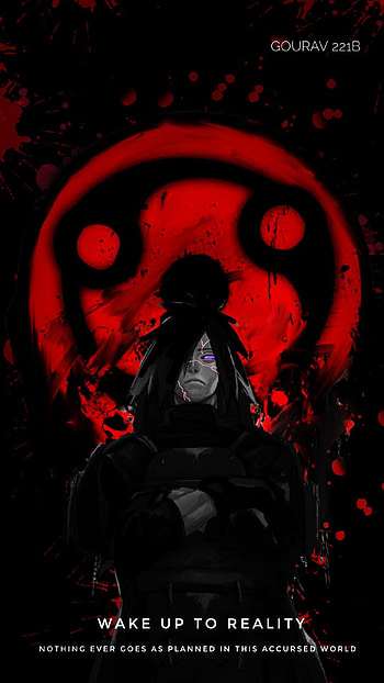 Madara uchiha's words, madara uchiha quotes HD phone wallpaper