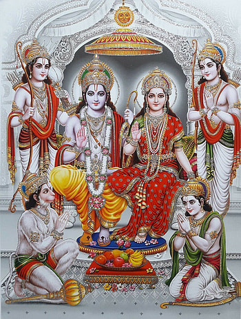 Ram Darbar, raam laxman HD phone wallpaper