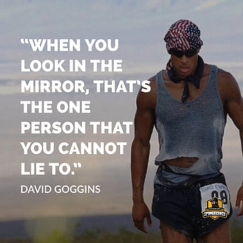 best david goggins quotes when you look into the mirror HD phone wallpaper